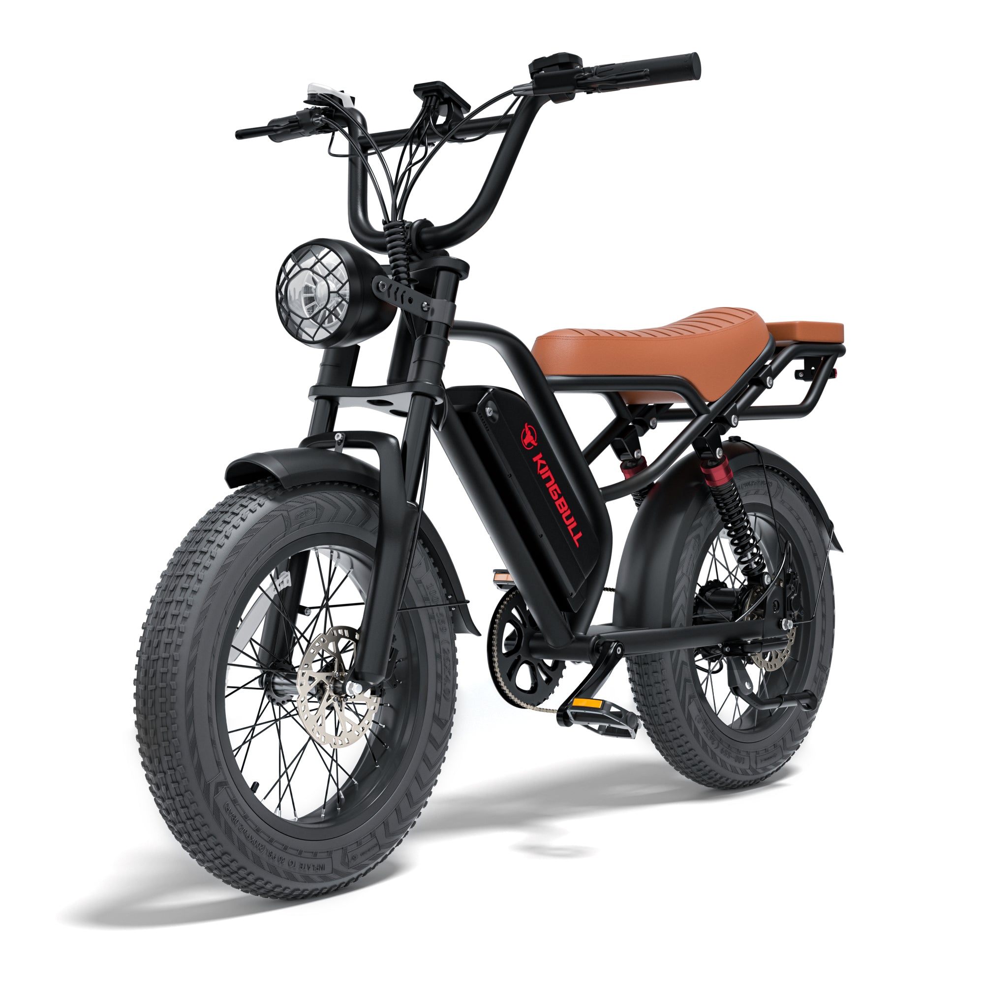 Kingbull Ranger Vintage Moped-Style E-Bike