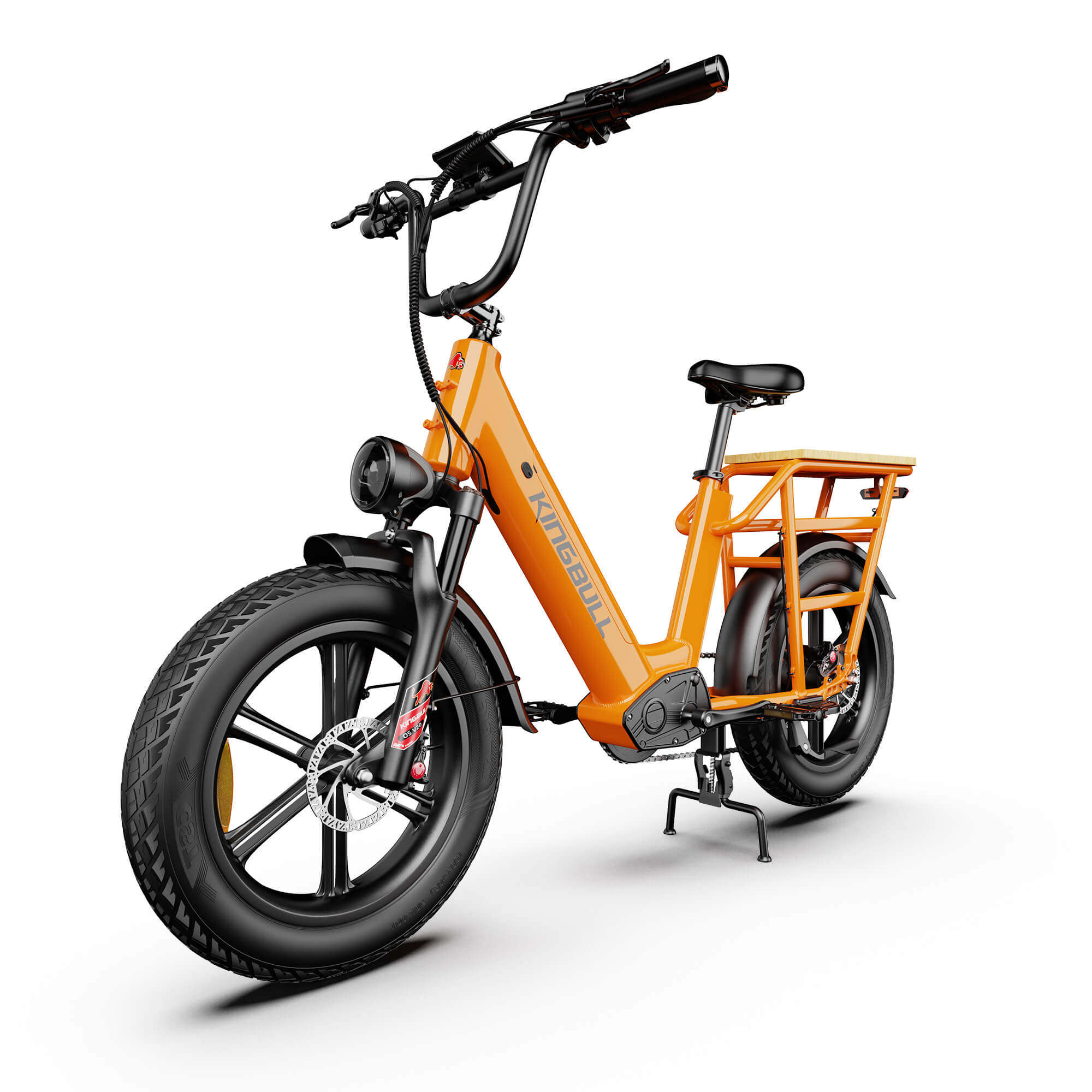 Kingbull Voyager 2.0 Fat-Tire Electric Cargo Bike