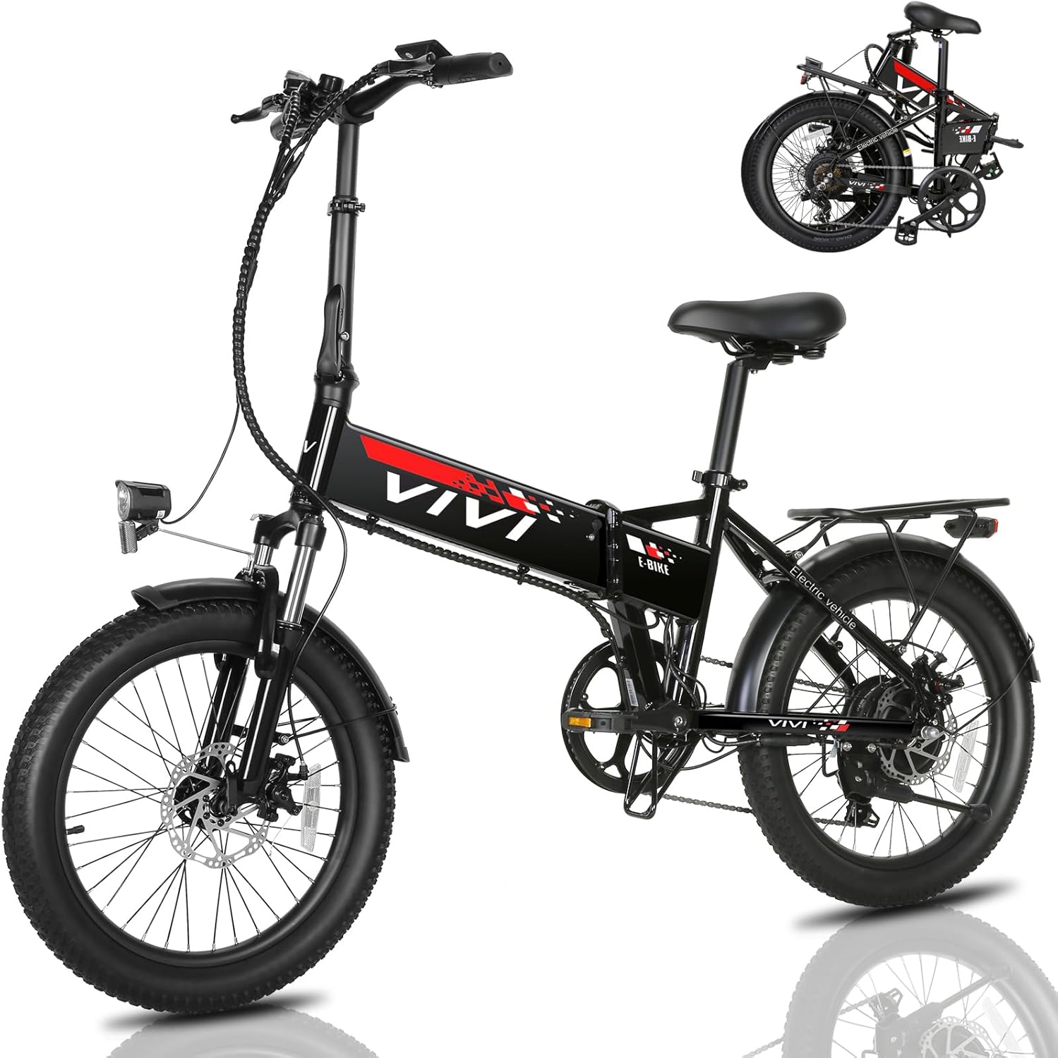 Vivi 20" 500W Folding Electric Bike