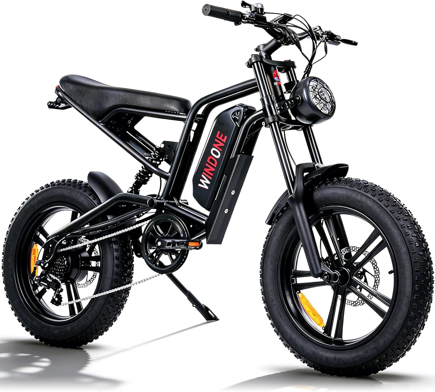 WINDONE E2 Full Suspension Fat Tire Electric Bike